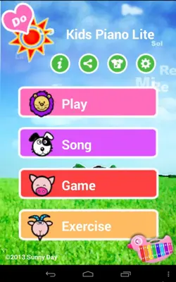 Kids Piano Lite android App screenshot 19